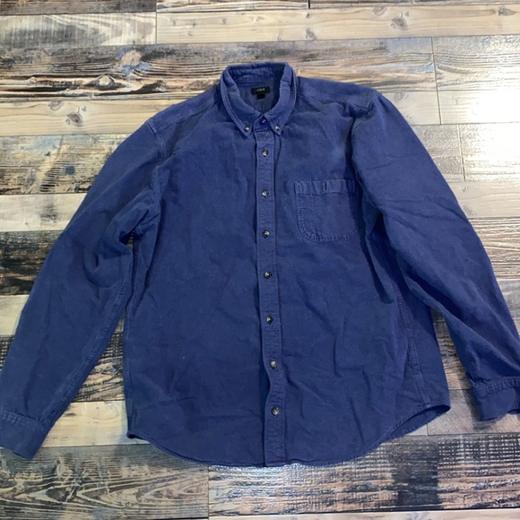 J Crew Cotton button down shirt size XLT - Picture 2 of 3